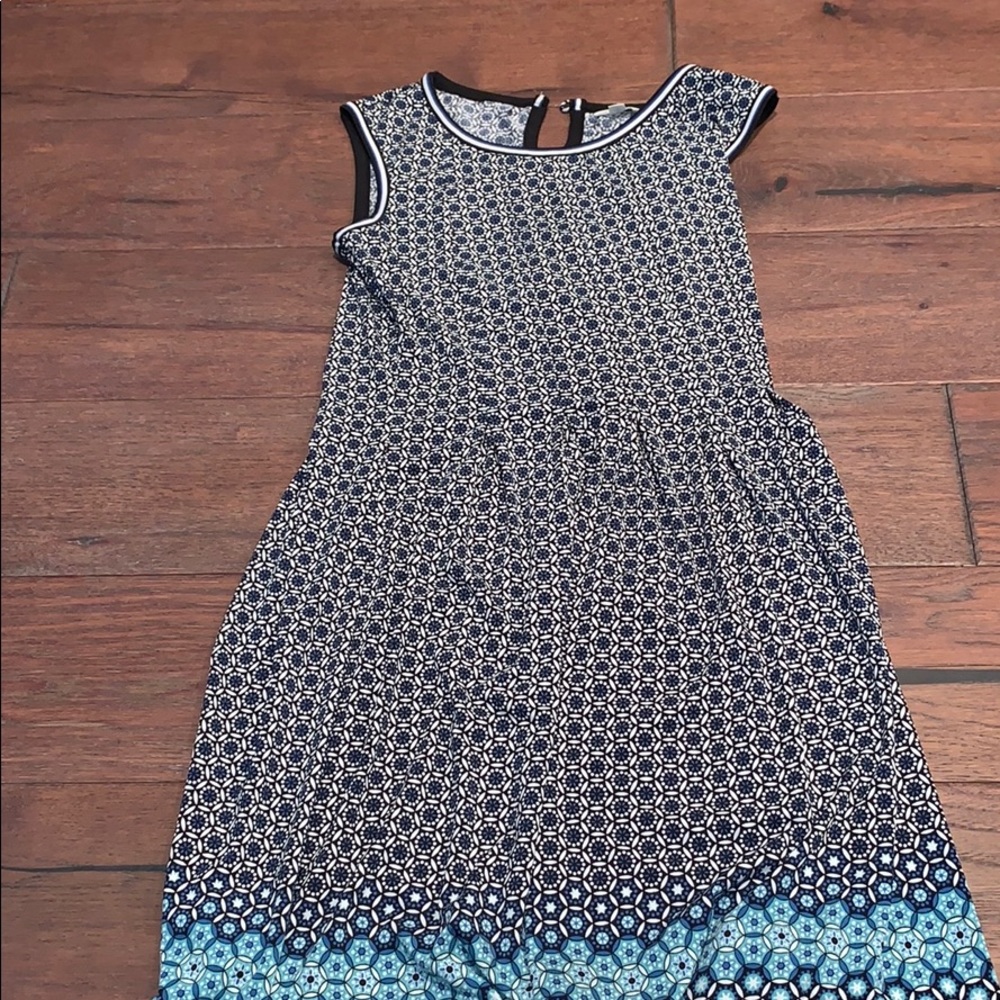 Max Studio Blue & Black Dress👗